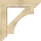 Ekena Millwork Westlake Slat Rough Sawn Bracket w/ Offset Brace, Douglas Fir, 8"W x 36"D x 36"H BKT0806X36X36WTL06RDF - alternate 4